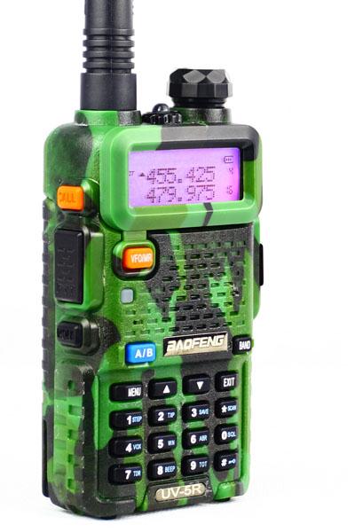 Рация Baofeng UV-5R Camo с гарнитурой c кнопкой РТТ (13720) - фото 5