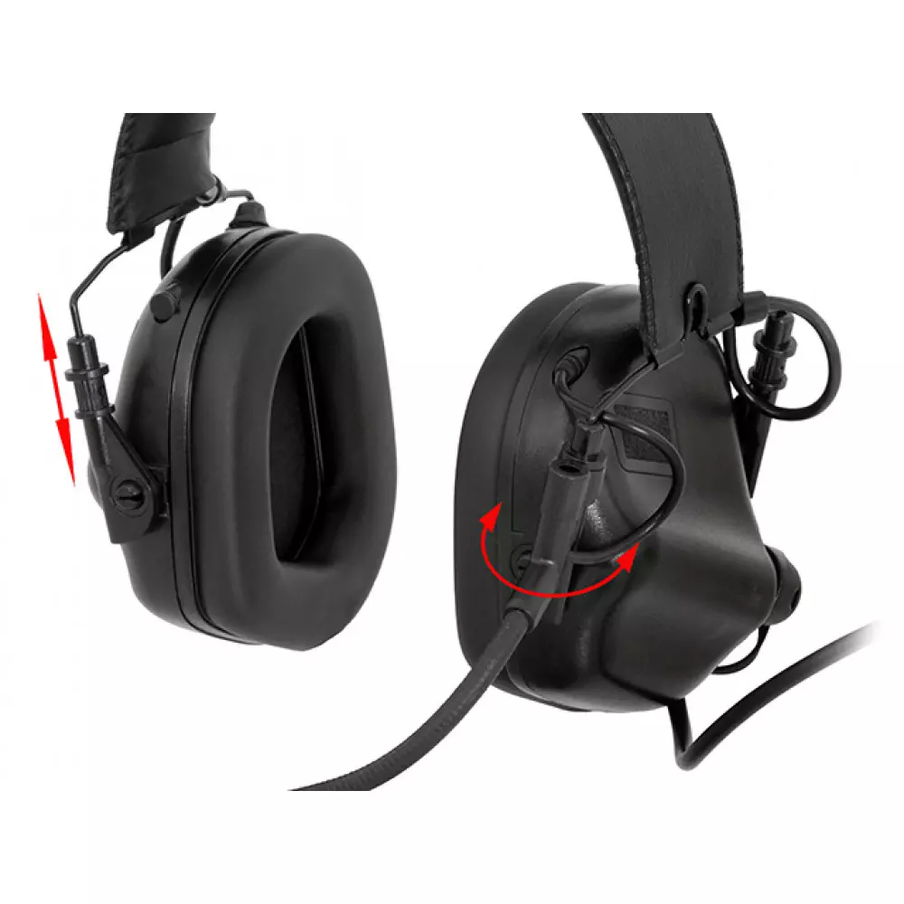 Наушники активные EARMOR M32H for ARC Helmet Rails Оливковый (60074035) - фото 5 Наушники активные EARMOR M32H for ARC Helmet Rails Оливковый (60074035) - фото 5
