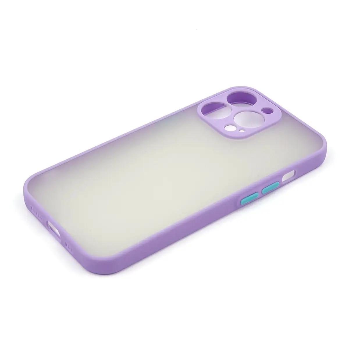 Силиконовый Чехол Накладка Avenger Totu Series Separate Camera Для iPhone 14 Pro Max Purple