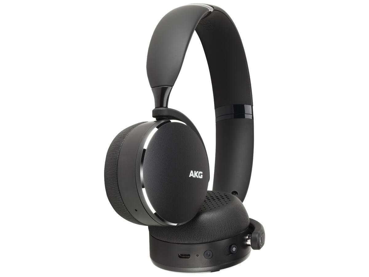 Навушники з мікрофоном AKG Y500 Black (AKGY500BLK) - фото 1