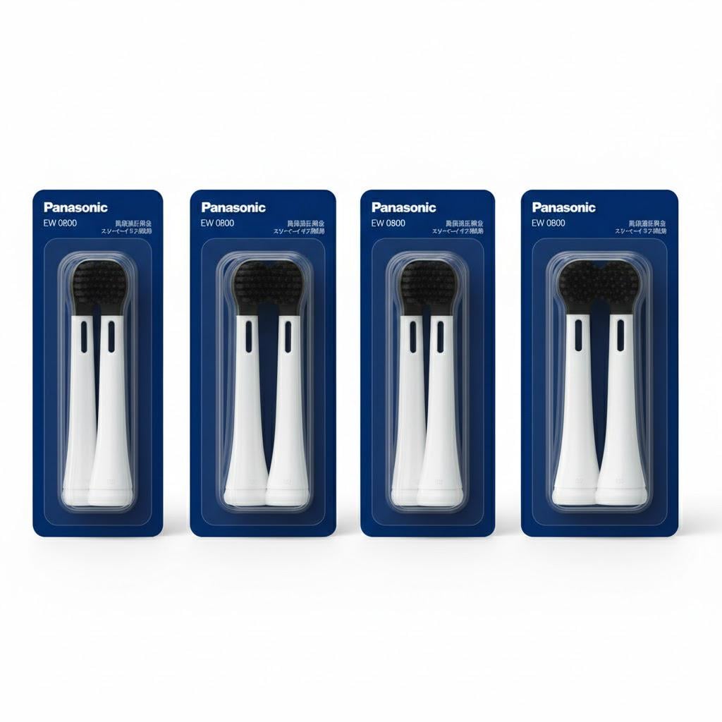 Насадки для электрической зубной щетки Panasonic WEW-0906-W830-AS2 4 блистера