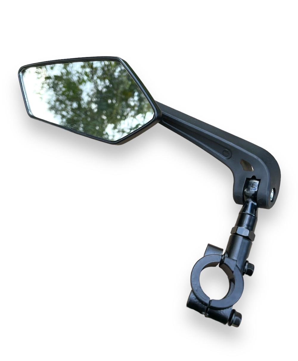 Дзеркало на велосипед самокат мотоцикл мопед заднього виду ліве з кріпленням на кермо Дзеркало на велосипед самокат мотоцикл мопед заднього виду ліве з кріпленням на кермо