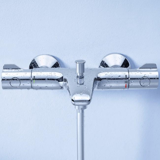 Cмеситель для ванны Grohe Grohtherm 800 34567000 с термостатом Хром (111049) - фото 4