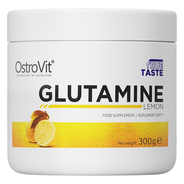 Амінокислота OstroVit Glutamine 300 г Лимон (1365V957)