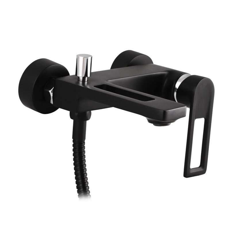 Смеситель для ванны Haiba Foster 009 Черный (HB0966)