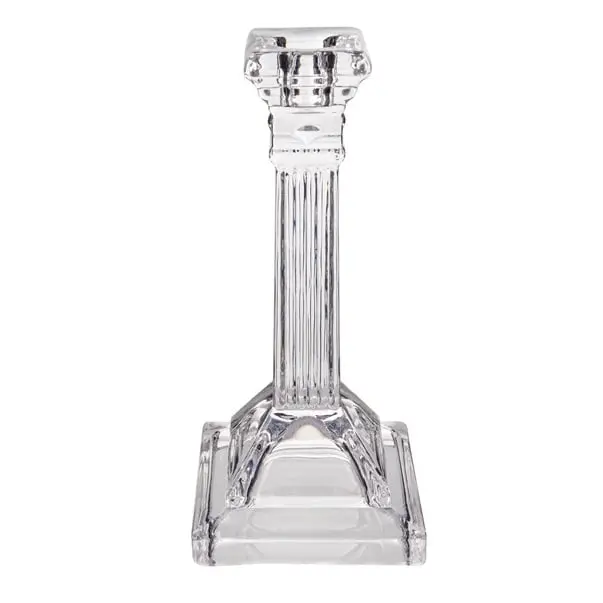 Подсвечник LeGlass Collection стекляный 20 см (355-262)