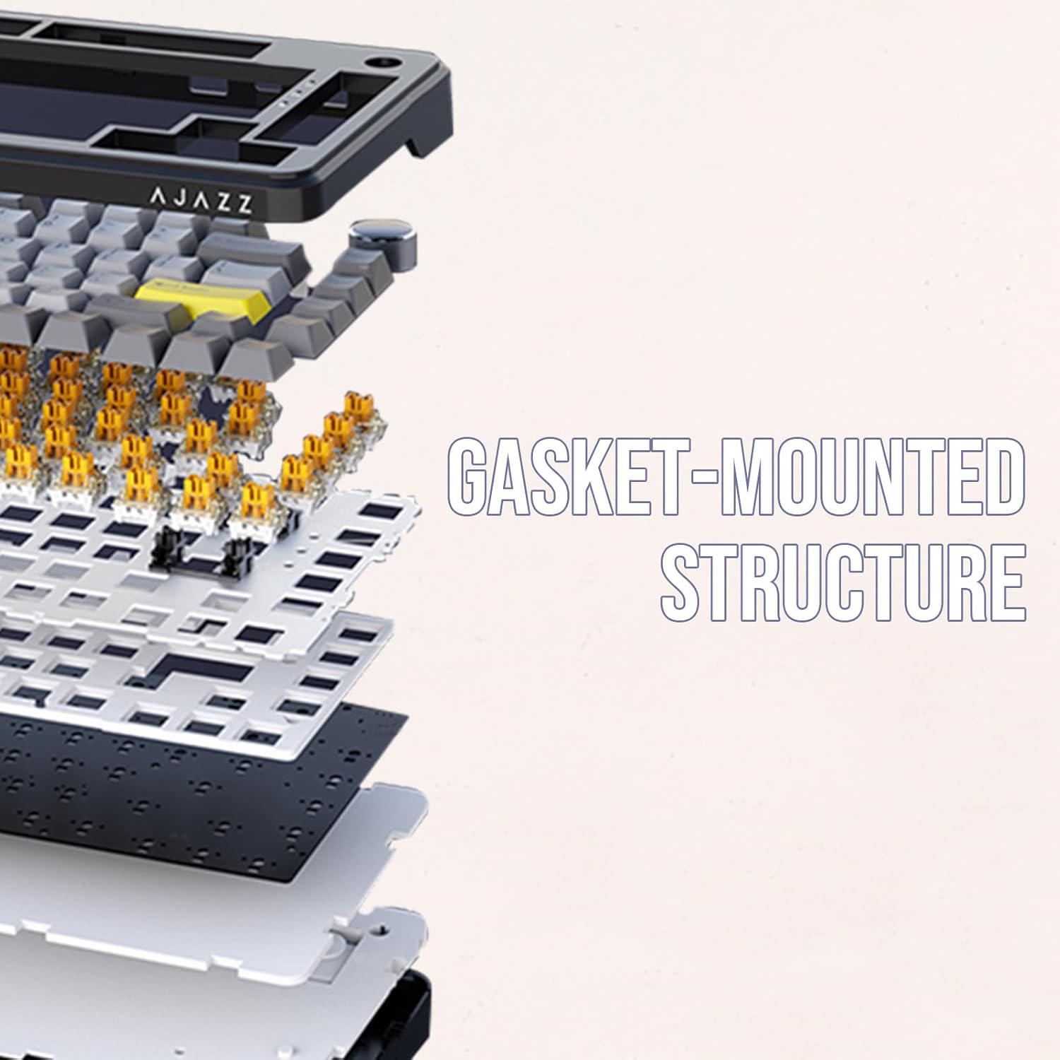 Клавиатура механическая Ajazz AK820 Max HE с магнитными переключателями Белый (25250378) - фото 2