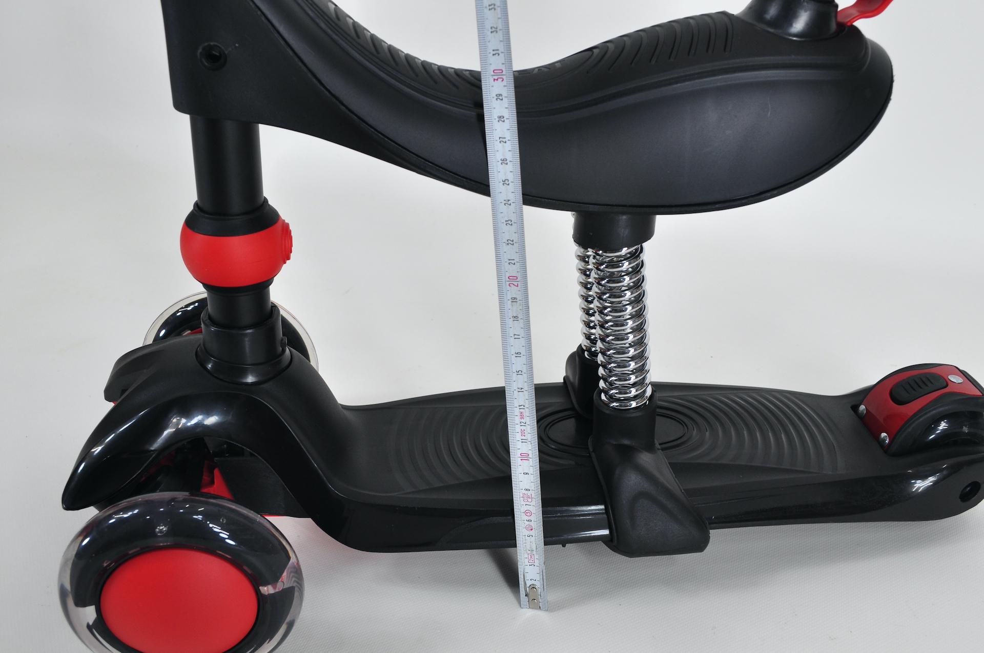 Самокат біговел Maraton Credo 3в1 дитячий триколісний з сидінням та батьківською ручкою Чорний - фото 16 Самокат біговел Maraton Credo 3в1 дитячий триколісний з сидінням та батьківською ручкою Чорний - фото 16