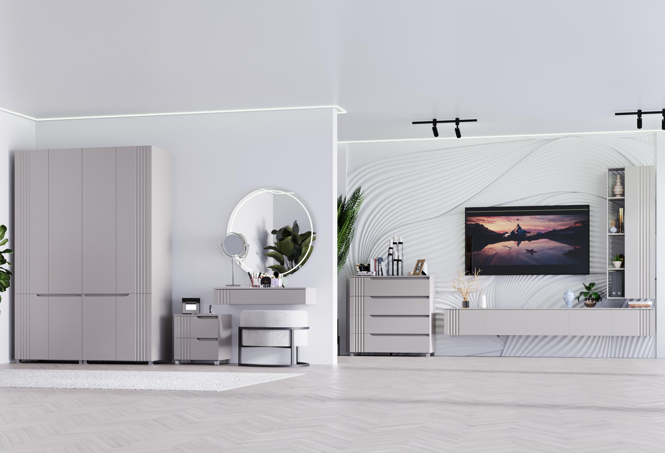 Компьютерный стол навесной Кс-11 Портленд 100х17х42 см Кашемир (01455) - фото 3