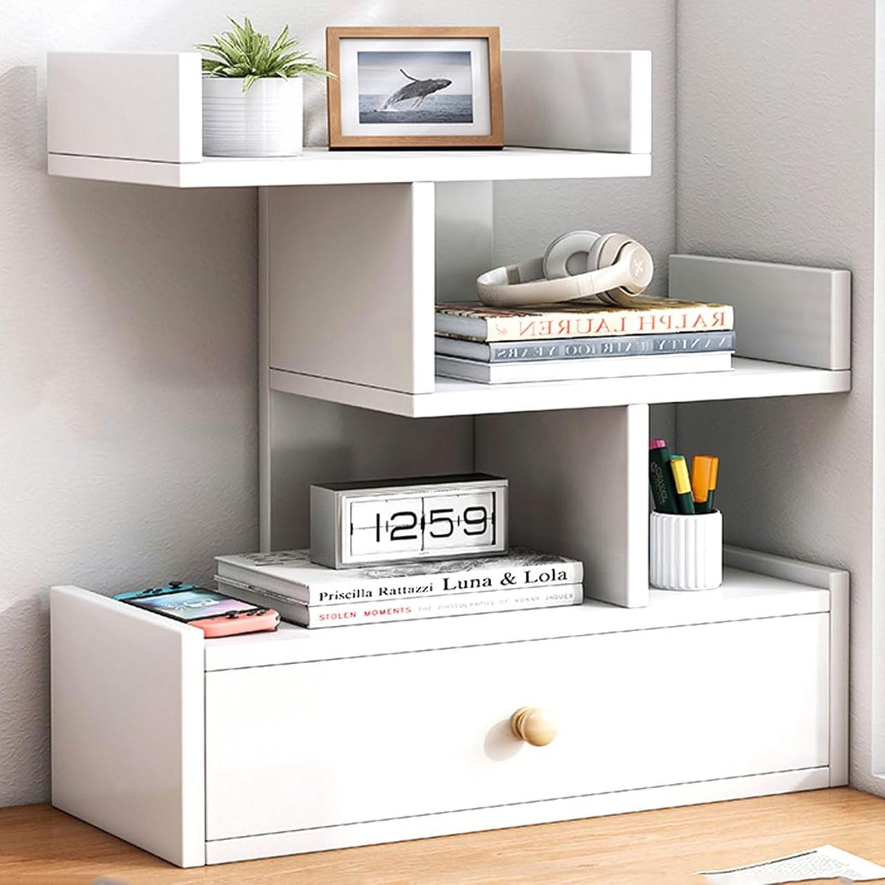 Полка книжная настольная из дерева Витель Зефир (КПА-029620)