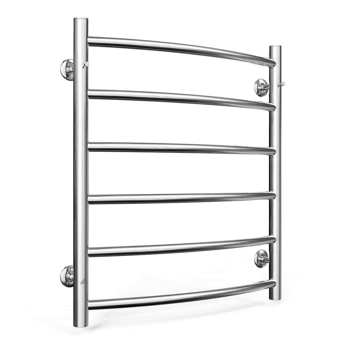 Полотенцесушитель водяной для ванной Laris Классик П6 из нержавеющей стали 500х600 мм Хром (147-127-71207481)