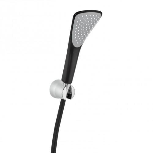 Душова гарнітура для ванни Kludi FIZZ 1S Чорний матовий/Хром (GRM-36116-01)