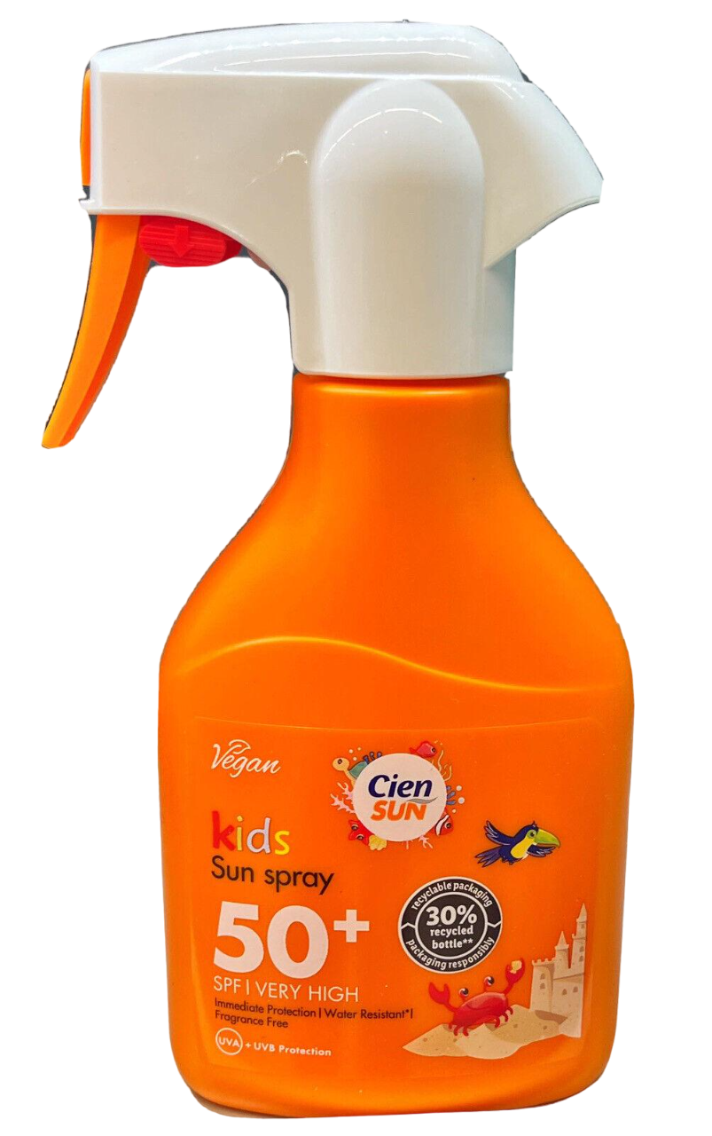 Молочко для дітей сонцезахисне Cien Sun Spray for Kids SPF 50+ (339)