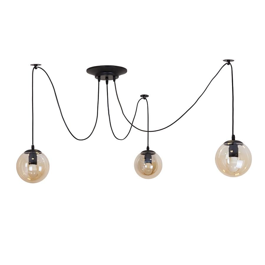 Подвесной светильник 756PR1503F-3 BK/BR Черный/Коричневый (LVS4346)