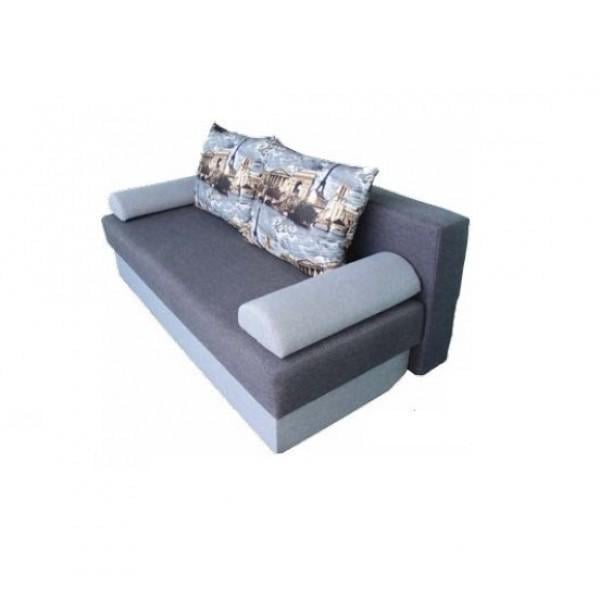 Диван розкладний Анвіт Кембридж єврокнижка 200х100 Дерево/Тканина Мартін колір Графіт/Сталь - фото 2