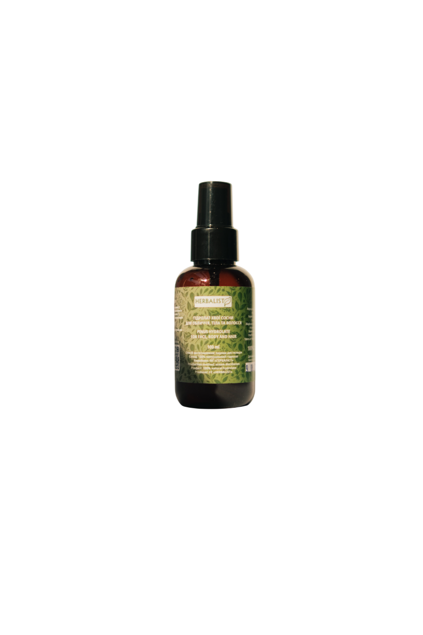 Тонік для обличчя та тіла HERBALIST Гідролат хвої сосни натуральний (31237524)