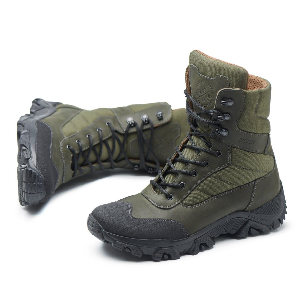 Берці демісезонні чоловічі/жіночі р. 36 Хакі (Н Б6-хакі-36) - фото 6 Берці демісезонні чоловічі/жіночі р. 36 Хакі (Н Б6-хакі-36) - фото 6