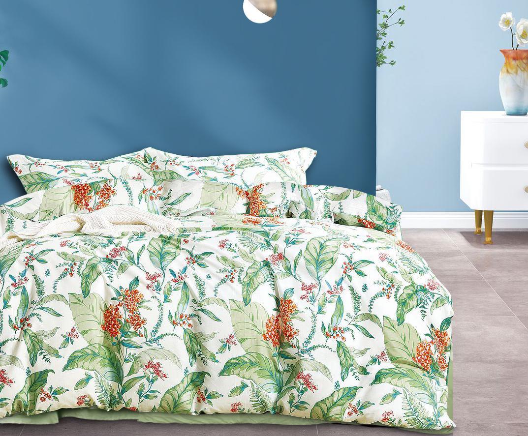 Комплект постельного белья Zastelli MX 103/ECRU сатин евро 200х220 см Разноцветный