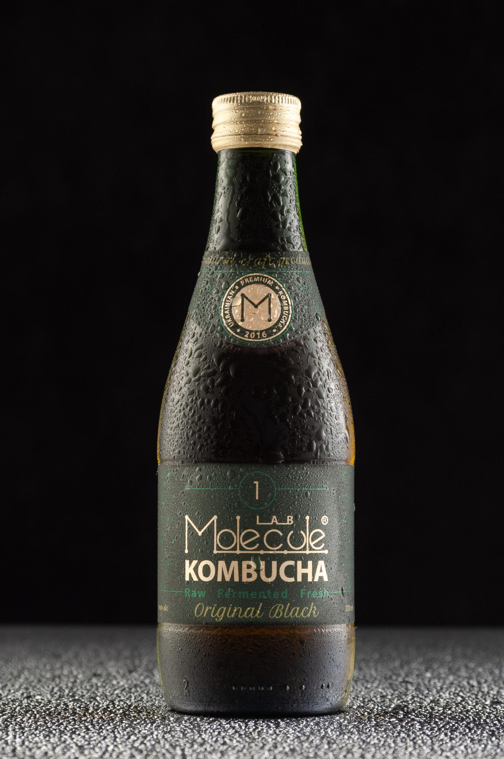 Набор крафтовая комбуча Molecule Lab Black/Green Classic/Royal Hibiscus/Ginger/Absinthe & Mint/Wild Rose 0,33 л 12 шт. (10082898) - фото 7