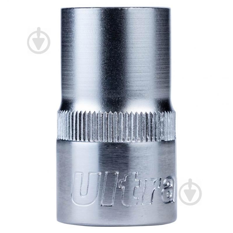 Насадка шестигранная короткая 1/2" 14мм CrV ULTRA (6070142)