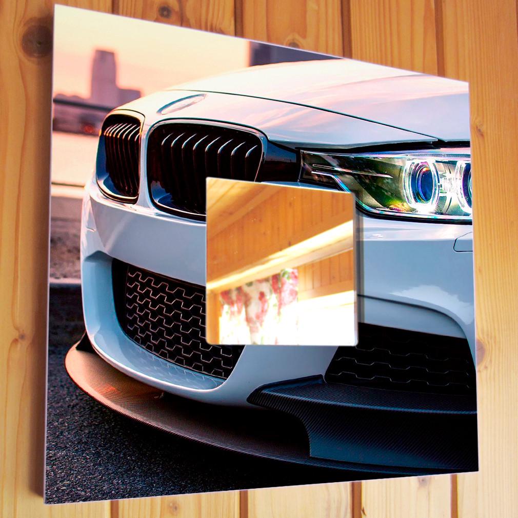 Зеркало декоративное BMW 260х260 мм (M03843) Зеркало декоративное BMW 260х260 мм (M03843)