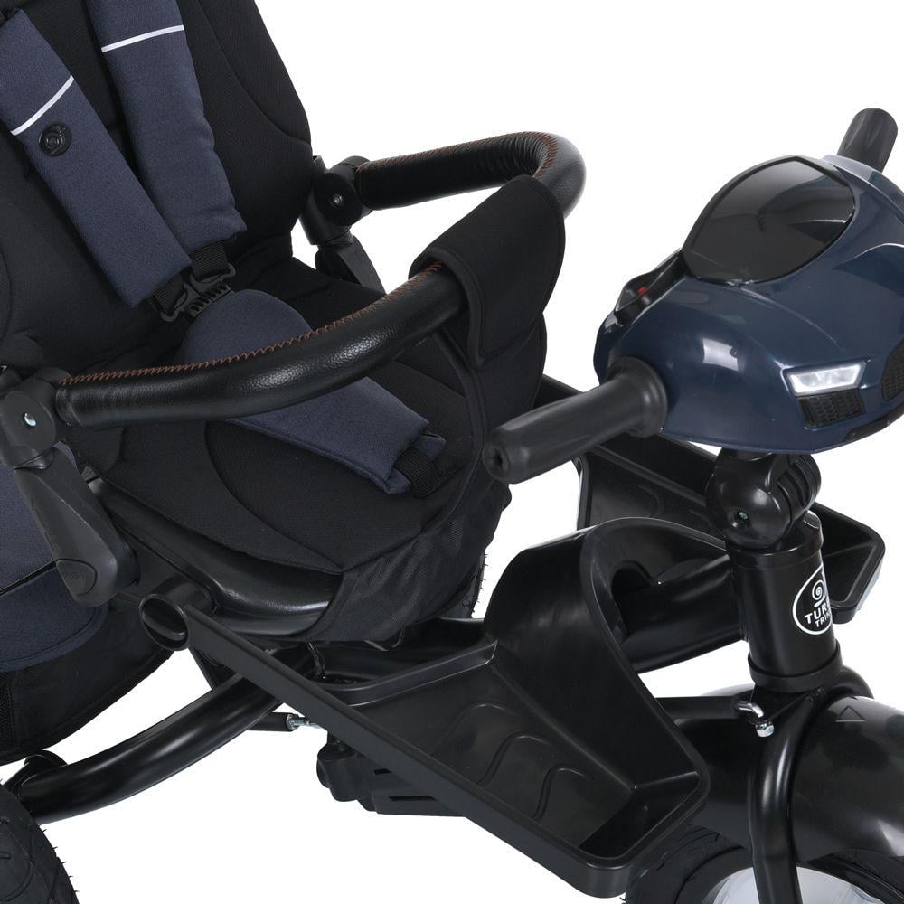 Дитячий велосипед триколісний Turbo Trike MT 1007 гумові колеса Синій (400947230) - фото 7 Дитячий велосипед триколісний Turbo Trike MT 1007 гумові колеса Синій (400947230) - фото 7