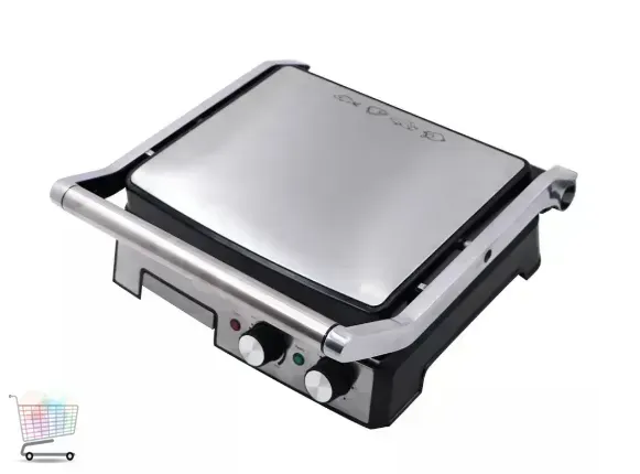 Гриль контактний BITEK BT-2681 з антипригарним покриттям регулюванням потужності та таймером 2800 Вт (29302571) - фото 4