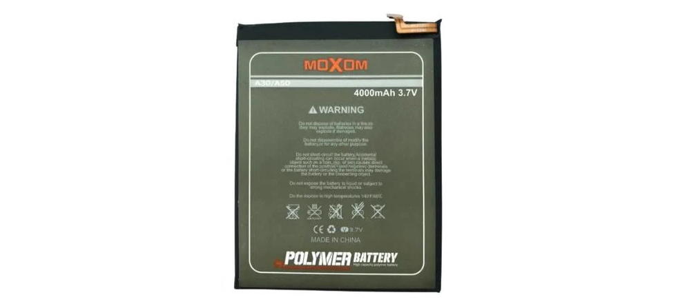 Аккумулятор Moxom для Samsung A20 4000 mAh (000145746)