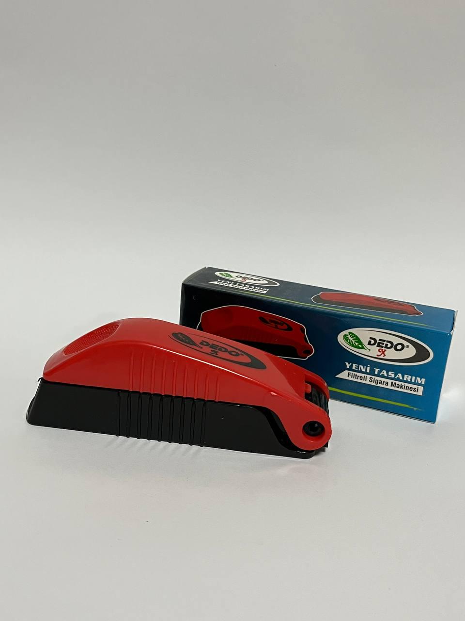 Машинка для сигарет DEDO 60 шт. Красный - фото 3 Машинка для сигарет DEDO 60 шт. Красный - фото 3