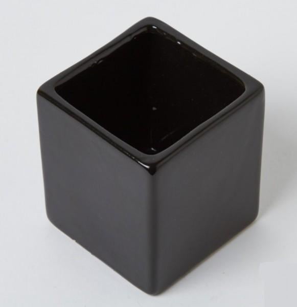 Керамическая ваза Decsty Cube Черный (211517)