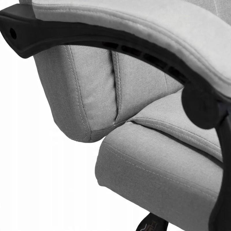 Офисное кресло BOSS KO22SZ VIP Premium с массажной подушкой с подножкой Серый (17360) - фото 7 Офисное кресло BOSS KO22SZ VIP Premium с массажной подушкой с подножкой Серый (17360) - фото 7