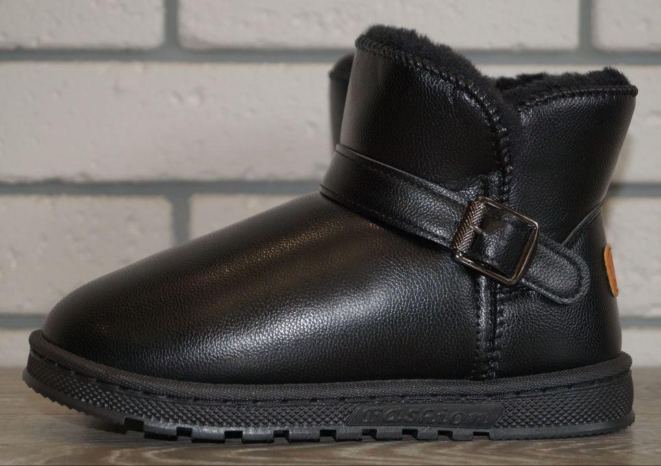 Угги зимние детские G&S р. 35 21 см Черный (31569-35)