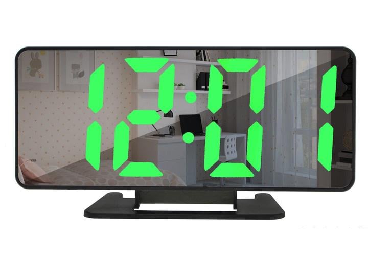 Часы настольные VST 888H RGB дисплей будильник/термометр (182b9125)