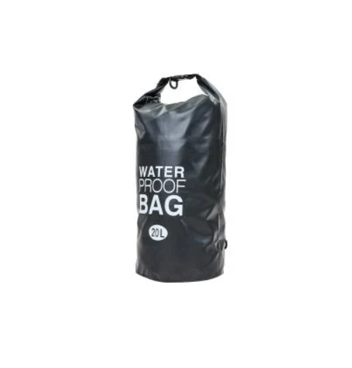 Гермомешок SP-Sport Waterproof Bag TY-6878-20 водонепроницаемый с плечевым ремнем PVC 20 л Черный (50000794)