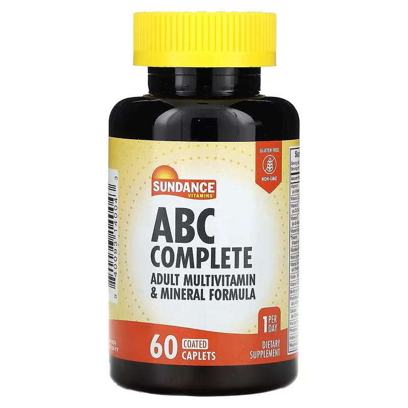 Мультивитаминно-минеральный комплекс Sundance Vitamins ABC Complete 60 таб.