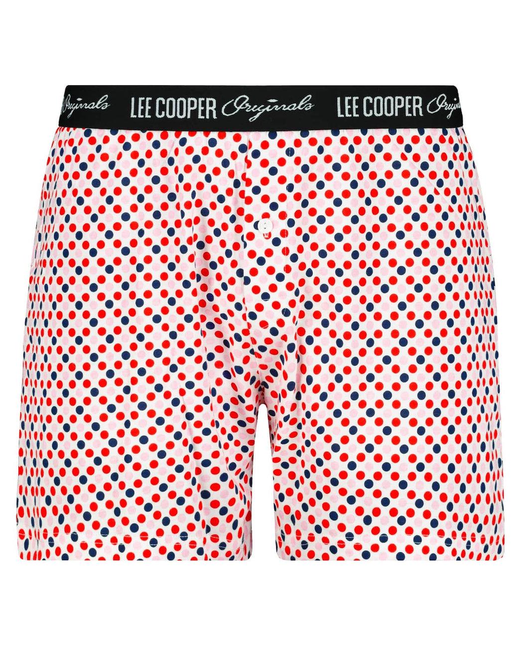 Трусы-шорты мужские Lee Cooper LCUTRUNKSBRPDOTS XL Белый (9911111185016)