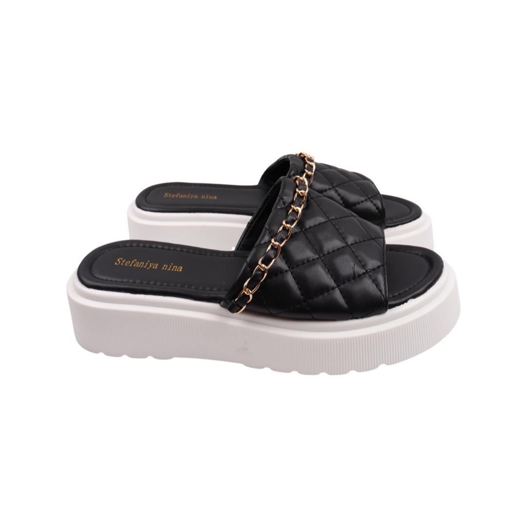 Шлепанцы женские Stefaniya nina р. 37 Черный (133-22LSHC)
