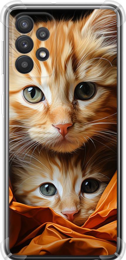 Чехол на Samsung Galaxy A32 A325F Котики 2 (5664sp-2204-42517)