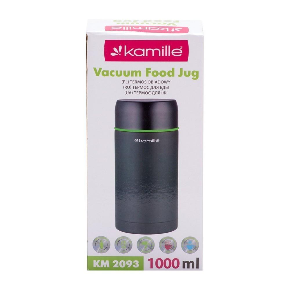 Термос пищевой Kamille 1 л (KM-2093) - фото 10 Термос пищевой Kamille 1 л (KM-2093) - фото 10