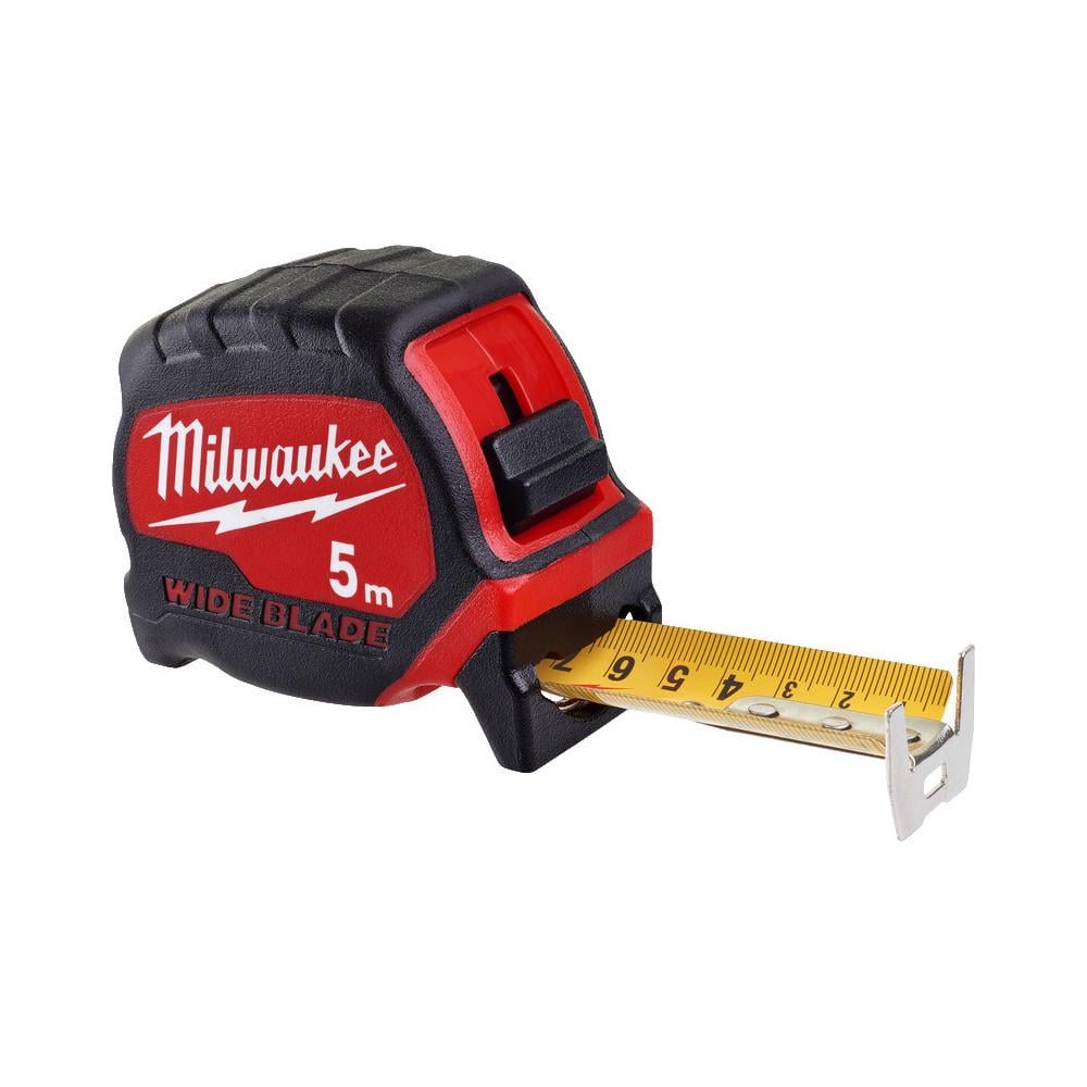 Рулетка метрическая Milwaukee Wide Blade 5 м 33 мм (4932471815)