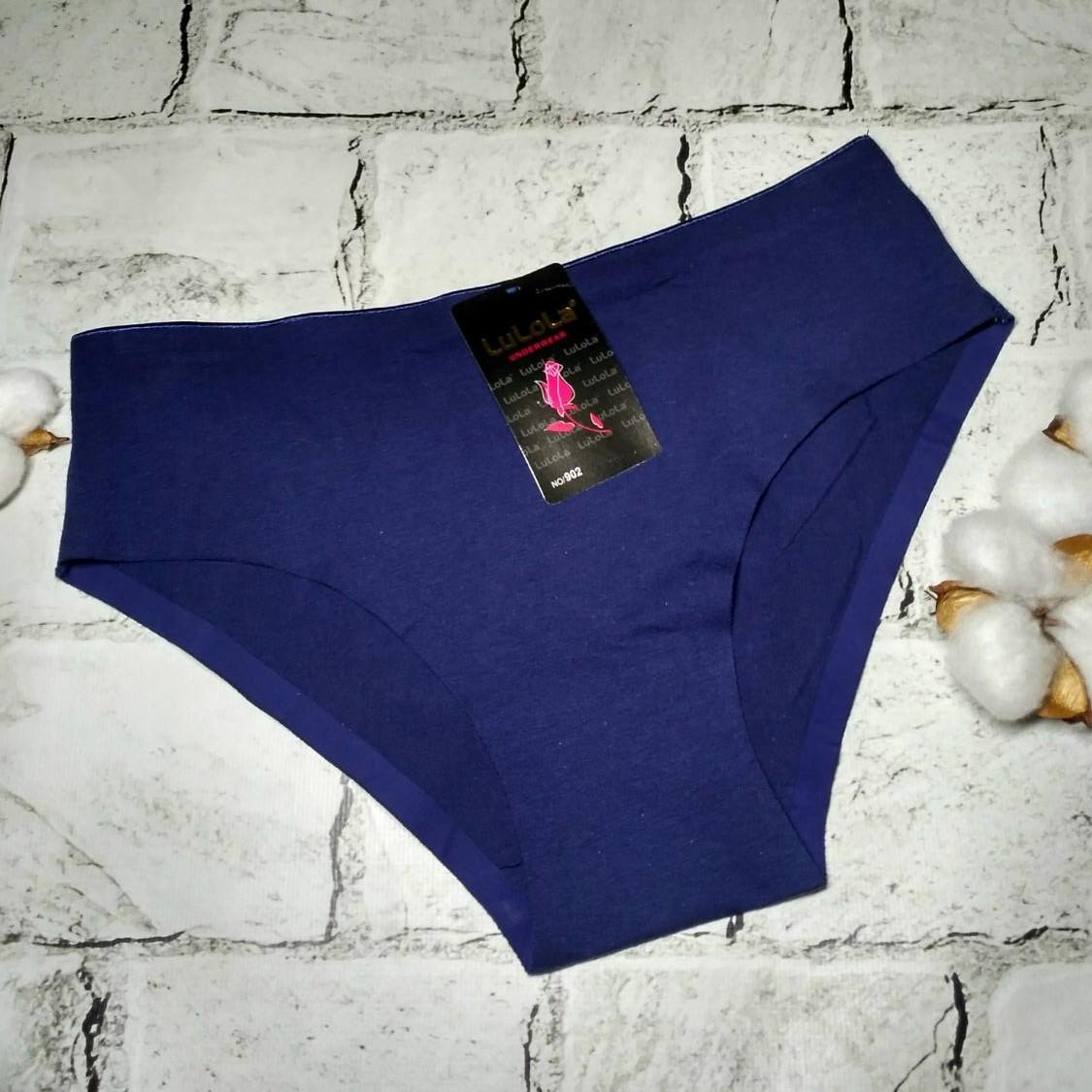 Трусики слипы Lulola бесшовные р. 50/XXL Синий (902-42)