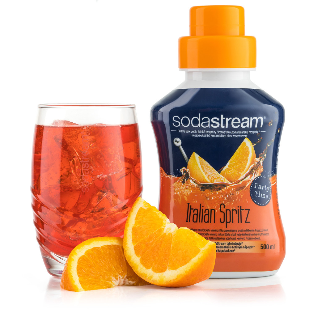 Аппарат для газирования воды Sodastream Spirit Italian Spritz - фото 2 Аппарат для газирования воды Sodastream Spirit Italian Spritz - фото 2