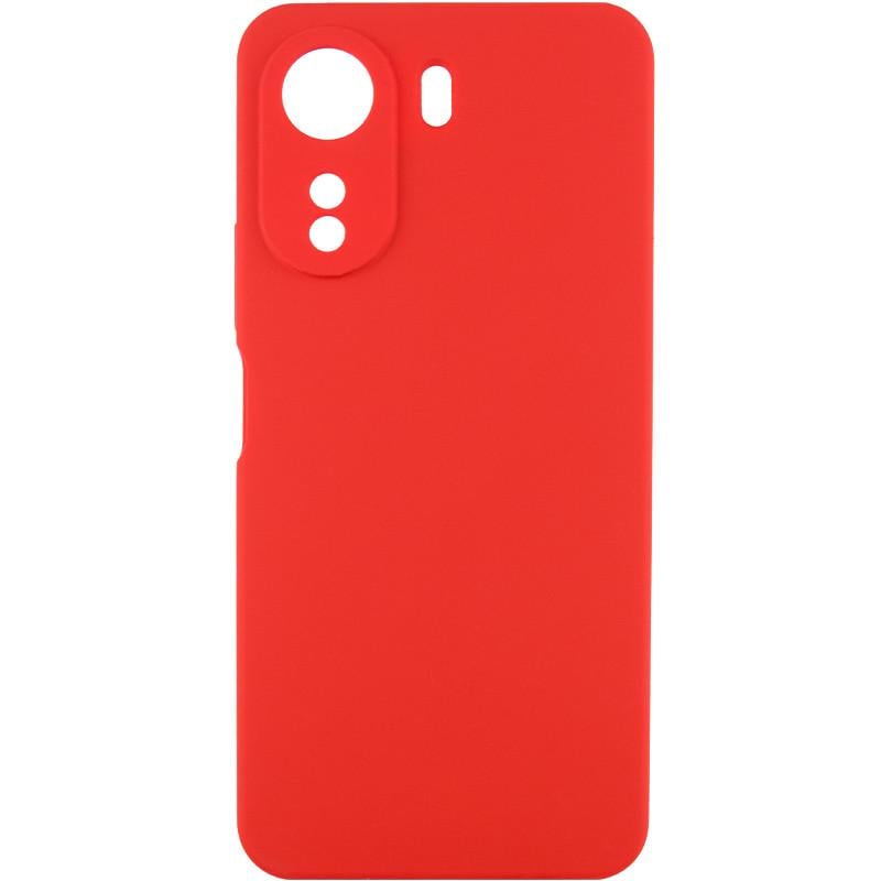 Противоударный чехол Silicone Cover Lakshmi Full Camera (AAA) для Xiaomi Redmi 13C / Poco C65 Красный / RED