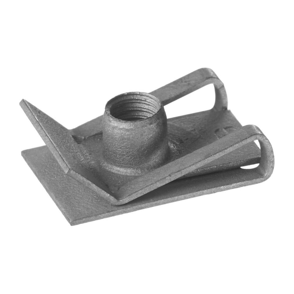 Гайка закладная М6 клипса скоба универсальная Peugeot Renault BMW VW Audi 694383 7703046034 E824116 крепеж Серый