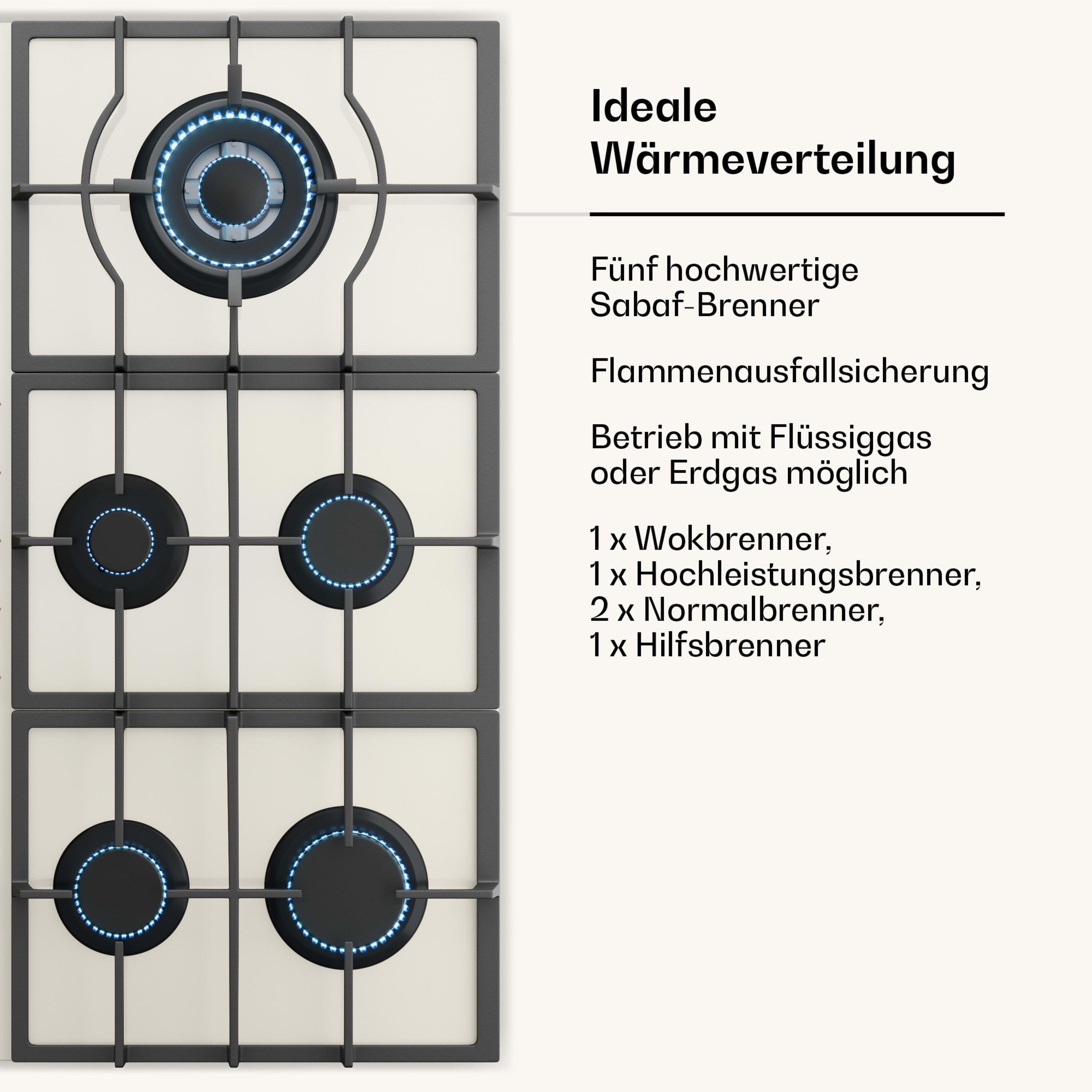 Варочная поверхность газовая KLARSTEIN Victoria Chef Edition (10045674) - фото 2