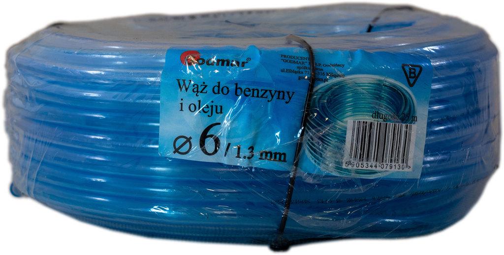 Шланг бензиновий Godmar 6х1,3 мм/м.п. Прозорий (000034013) - фото 2