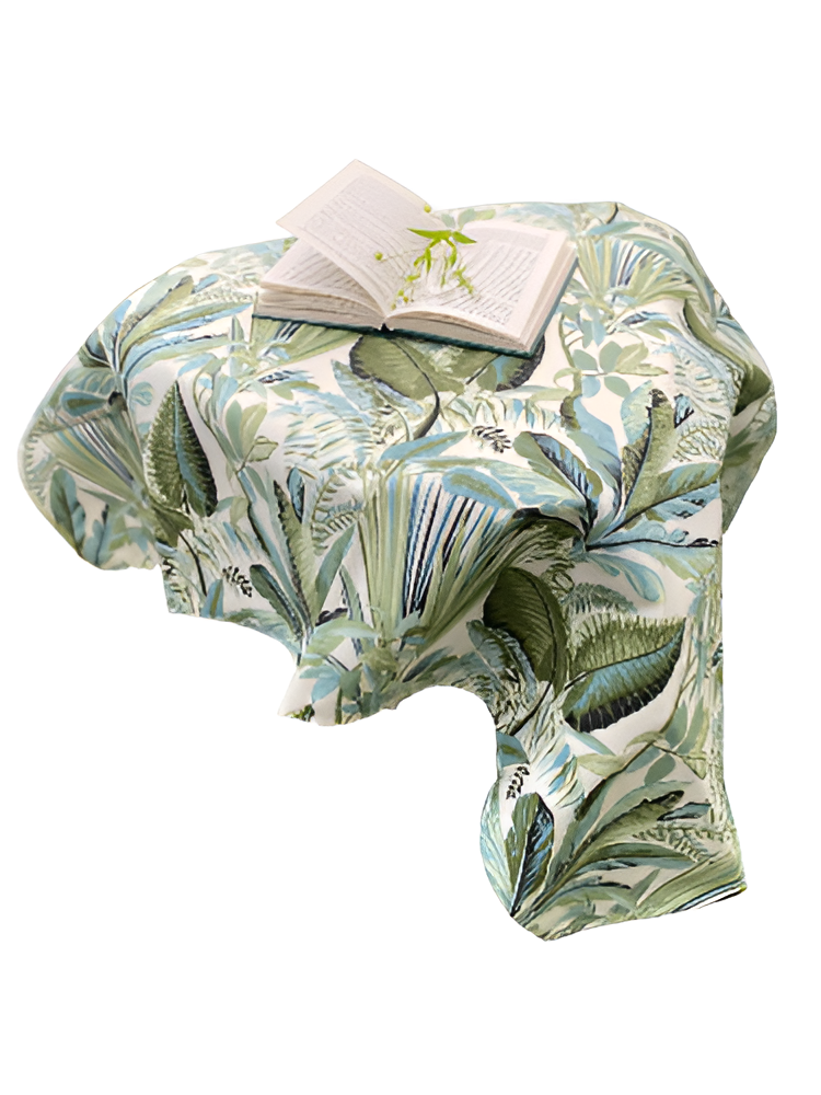 Скатерть тефлоновая Листья и зелень 120x175 см (58-67-т_с_л_з_120x175)