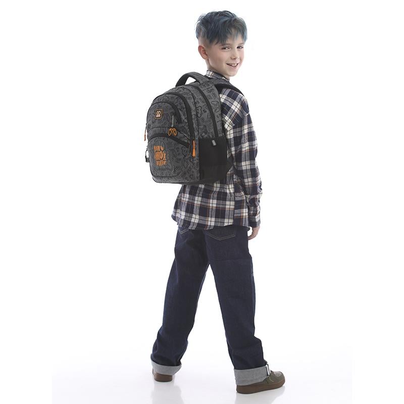 Школьный рюкзак GoPack Education GO25-175M-5 No More Rules с анатомической спинкой (995126) - фото 8 Школьный рюкзак GoPack Education GO25-175M-5 No More Rules с анатомической спинкой (995126) - фото 8