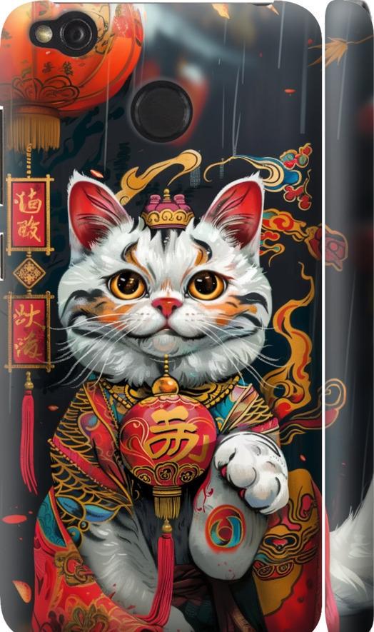 Чехол на Xiaomi Redmi 4X China Cat v2 (6135m-778-42517)