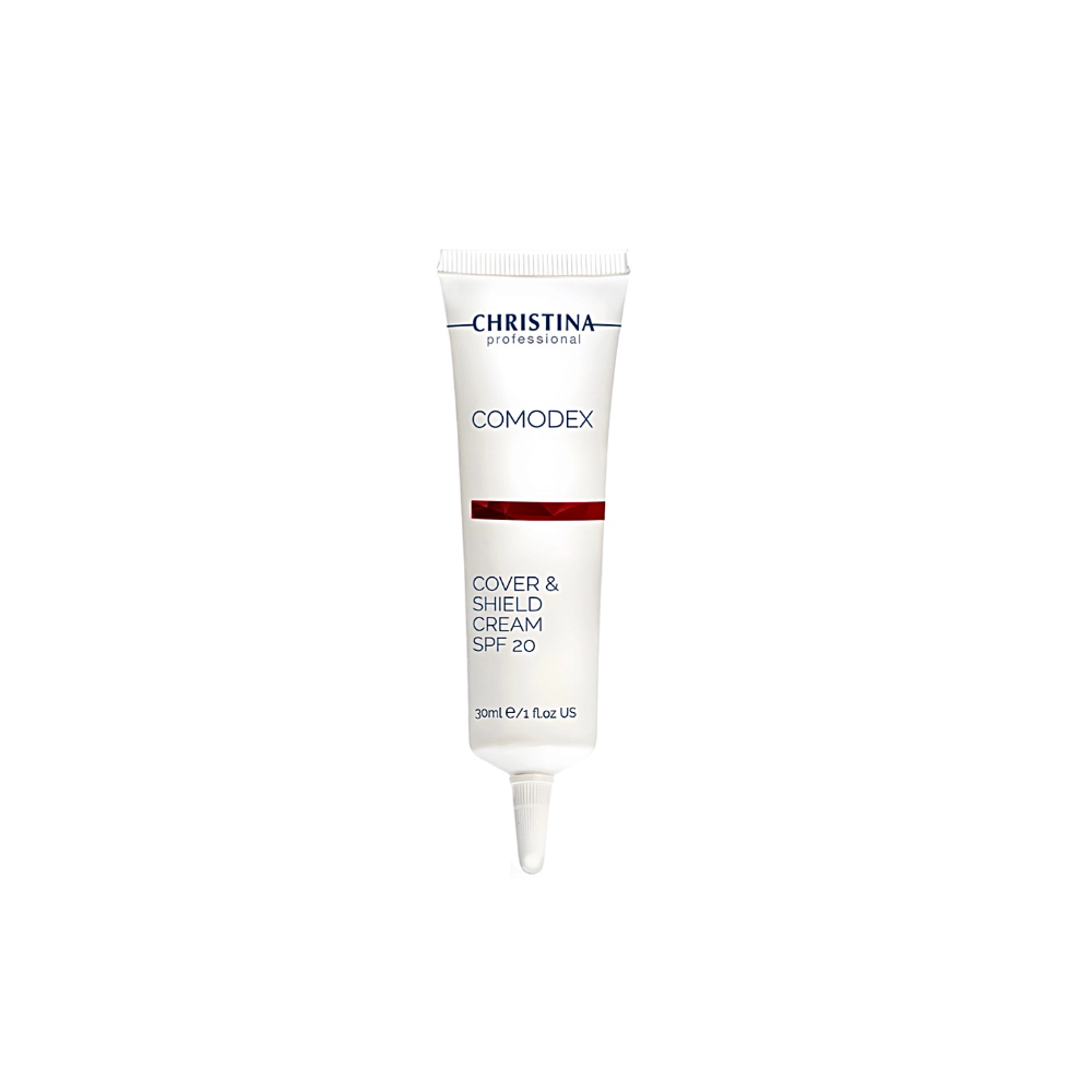 Крем захисний з тоном та SPF20 Christina Comodex Cover & Shield Cream SPF20 30 мл